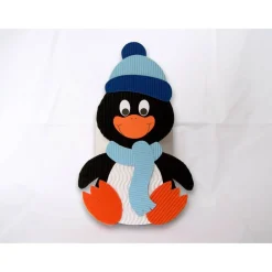 Weihnachtsdeko|Die Bunte Pforte Pinguin-Geschenkbox zum Nikolaus oder zu Weihnachten