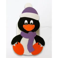 Weihnachtsdeko|Die Bunte Pforte Pinguin-Geschenkbox zum Nikolaus oder zu Weihnachten