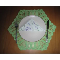 Tischdekoration|Kreatives Wollkörbchen Platzdeckchen 