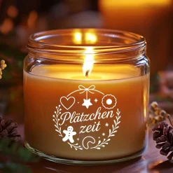 Hot Plätzchenzeit Aufkleber Fensterbild für die Weihnachtsbäckerei Sticker & Aufkleber
