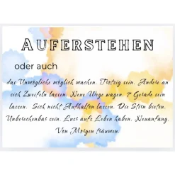 Osterkarten|FreiWorte Postkarte Ostern Grußkarte tiefsinnig inspirierend