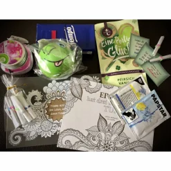 Sale Prüfungsstressbox, Motivationsbox für alle die vor großen Prüfungen stehen - fertig befüllt Geschenke