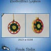Baumschmuck|KreativAtelier Saphira ►2023-q-0208◄ Weihnachtskugel