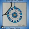 Baumschmuck|KreativAtelier Saphira ►2023-q-0219◄ Weihnachtskugel