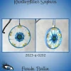 Baumschmuck|KreativAtelier Saphira ►2023-q-0202◄ Weihnachtskugel