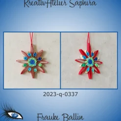 Sale ►2023-q-0337◄ Weihnachtsstern Baumschmuck