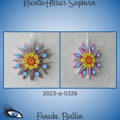 Best ►2023-q-0326◄ Weihnachtsstern Baumschmuck
