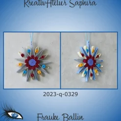 Clearance ►2023-q-0329◄ Weihnachtsstern Baumschmuck