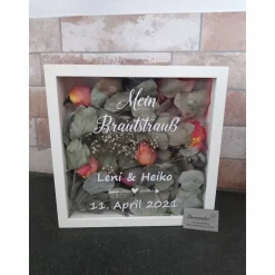 Sale Rahmen für Brautstrauß / Aufbewahrung Brautstrauß / Geschenk zur Hochzeit Hochzeitsdeko
