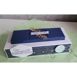 New Rahmenbox zu Weihnachten für Geldgeschenk, Überraschungen, Naschereien, besondere Verpackung, Geldgeschenke