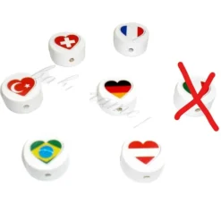 Rechenkette mit Namen Deutschland Türkei Frankreich ABC Kinder Einschulung