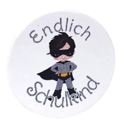 Einschulung|baby name for u Rechenkette Superheld mit Namen Endlich Schulkind ABC Junge Schulanfang