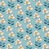 Clearance Flower-Power Gänseblümchen * 10 Glasuntersetzer mit Retroblumen auf Grün und auf Blau Tischdekoration