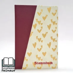 New Romantisches Stammbuch mit Prägung Standardformat Hochzeitsgästebuch
