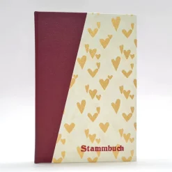 New Romantisches Stammbuch mit Prägung Standardformat Hochzeitsgästebuch