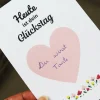 Best Rubbelkarte Rubbellose selber machen Gutscheinkarten zum Selbstausfüllen Schwangerschaftsankündigung Valentinstag Mutter Einladungskarten