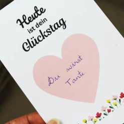 Best Rubbelkarte Rubbellose selber machen Gutscheinkarten zum Selbstausfüllen Schwangerschaftsankündigung Valentinstag Mutter Einladungskarten