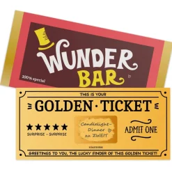 Gutscheine|KuschelICH Rubbelkarte zum selbstbeschriften Golden Ticket Gutschein Rubbellos