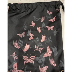 Discount Rucksack Turnbeutel ,, Schmetterlinge 2 "groß Kinder Kinderrucksack