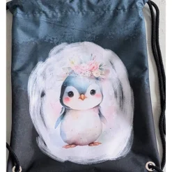 Best Rucksack Turnbeutel Pinguin groß Kinder Kinderrucksack