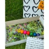 SALE -30% (Code: NEUEABENTEUER) |Kleine Mutmacher-Raupe aus bunten Perlen – mit Text & Schlaufe - Geschenk zum Aufmunter Mutmacher