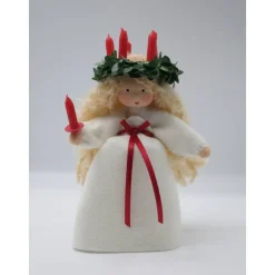 Best Santa Lucia - Blumenkind - Jahreszeitentisch - Waldorf Art - Art.Nr.WI18 Winter