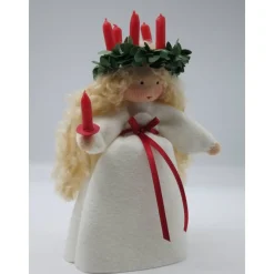 Best Santa Lucia - Blumenkind - Jahreszeitentisch - Waldorf Art - Art.Nr.WI18 Winter