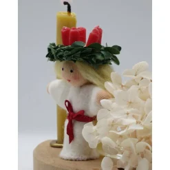 Clearance Santa Lucia - Stecker - Advent - Jahreszeitentisch - Geburtstagsring - Stecker - Weihnachten - Art. Nr. WI3 Dekoration