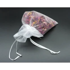 Accessoires|hessmade Satinkörbchen für Blumenkinder zum Rosenblätterstreuen Hochzeit