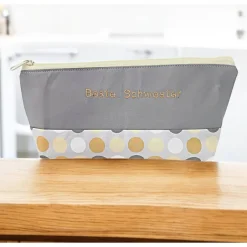 Discount Schlampermäppchen "Beste Schwester", Federmäppchen, Stifte Mäppchen Kinder Federmäppchen