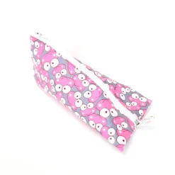 Sale Schlampermäppchen, Federmäppchen rosa mit Frösche, dreieckig Kinder Federmäppchen