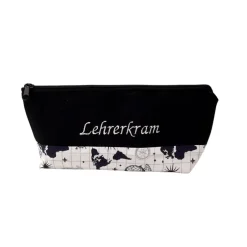 Federmäppchen|Afrosteff Schlampermäppchen "Lehrerkram", Federmäppchen, Stifte Mäppchen