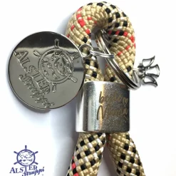 Accessoires|AlsterStruppi Schlüsselanhänger Echt-Silber 925 Ring - personalisiert