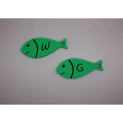 Best Schlüsselanhänger Fisch (Taufe, Konfirmation, Kommunion, festliche kirchliche Anlässe) Gastgeschenke