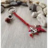 Geschenke|einfachpetra Schlüsselanhänger 'Glaube, Liebe, Hoffnung' mit Engelcharm