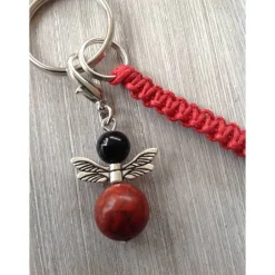 Geschenke|einfachpetra Schlüsselanhänger 'Glaube, Liebe, Hoffnung' mit Engelcharm