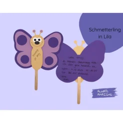 Einladungskarten|Always Amazing GbR Schmetterling Einladung Bastelset | Einladung Schmetterling | Basteln mit Kindern Schmetterling | Basteln Schmetterling