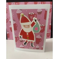 Best Schöne Karte Weihnachten, Nussknacker, Handarbeit mit Umschlag Weihnachtskarten