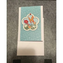 Outlet Schöne Osterkarte, Handarbeit mit Umschlag Osterkarten