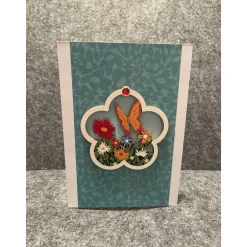 Outlet Schöne Osterkarte, Handarbeit mit Umschlag Osterkarten