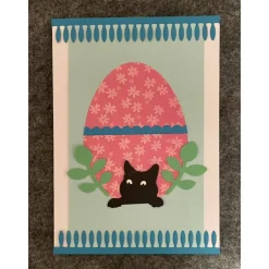 Sale Schöne Osterkarte, Handarbeit mit Umschlag Osterkarten