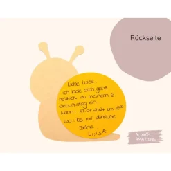 Discount Schnecke Einladungskarte Bastelset  | Schnecken Geburtstag | Schnecke mit Haus Kinder Einladungskarten