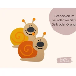 Discount Schnecke Einladungskarte Bastelset  | Schnecken Geburtstag | Schnecke mit Haus Kinder Einladungskarten