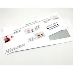 Clearance Schneeflöckchen Weißröckchen Gedicht auf Transparentpapier Lichthülle in schwarz-weiß Kerzen & Beleuchtung