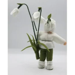 Winter|Katjas Blumenkinder Schneeglöckchen - Blumenkind - Jahreszeitentisch - Waldorf Art - Art.Nr. WI9