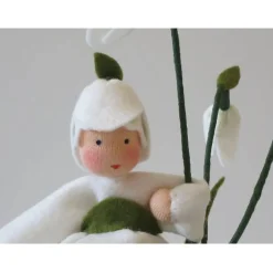 Winter|Katjas Blumenkinder Schneeglöckchen - Blumenkind - Jahreszeitentisch - Waldorf Art - Art.Nr. WI9