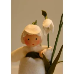 Winter|Katjas Blumenkinder Schneeglöckchen - Blumenkind - Jahreszeitentisch - Waldorf Art - Art.Nr. WI9