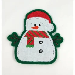 Best Schneemann Applikation, Aufnäher Schneemann, Applikationen