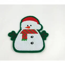Best Schneemann Applikation, Aufnäher Schneemann, Applikationen