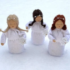 Best Schneemädchen - Schneeflöckchen - Jahreszeitentisch  - Winter - Weihnachtsdeko Winter